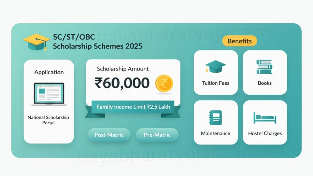 SC ST OBC Scholarship 2025 complete guide